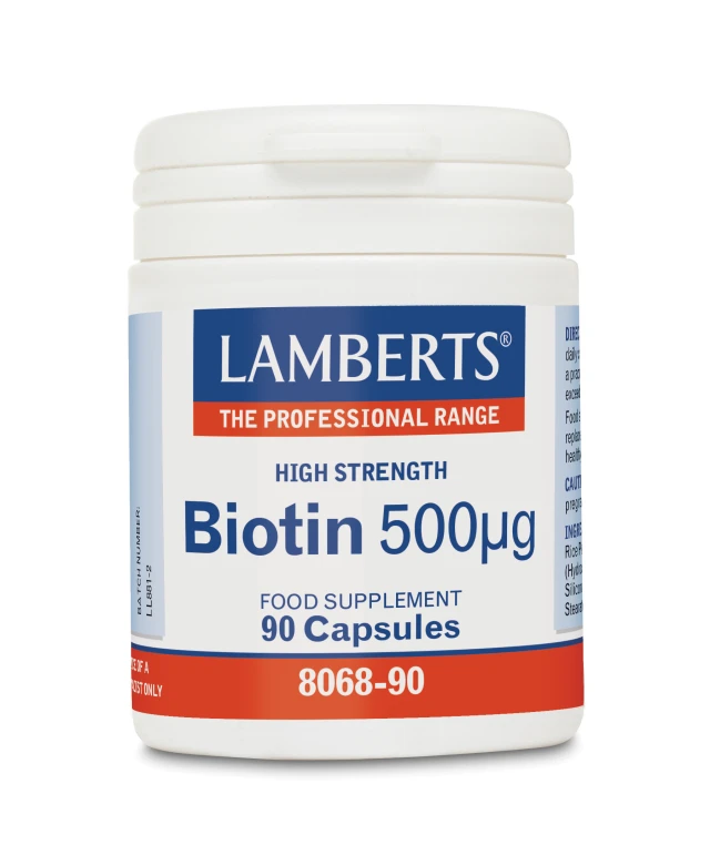 Lamberts Biotin 500mg 90caps