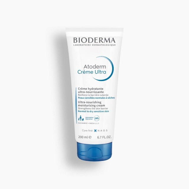 Bioderma Atoderm Creme Ultra Ενυδατική Κρέμα Σώματος για Κανονικό προς Ξηρό Δέρμα 200ml