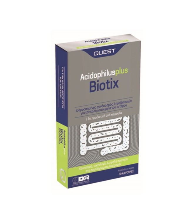 Quest Acidophilus Plus Biotix 30caps