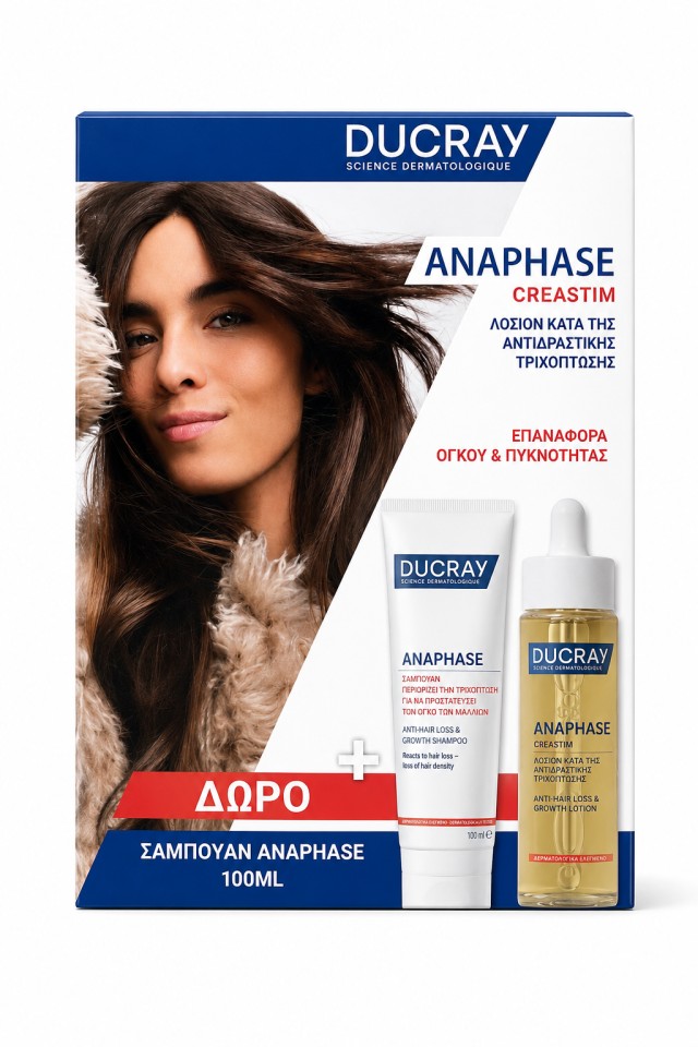 Ducray Anaphase Creastim Lotion 60ml Promo Pack