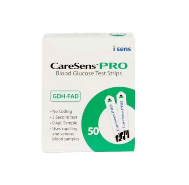 CareSens Pro Ταινίες Μέτρησης Σακχάρου 50τμχ