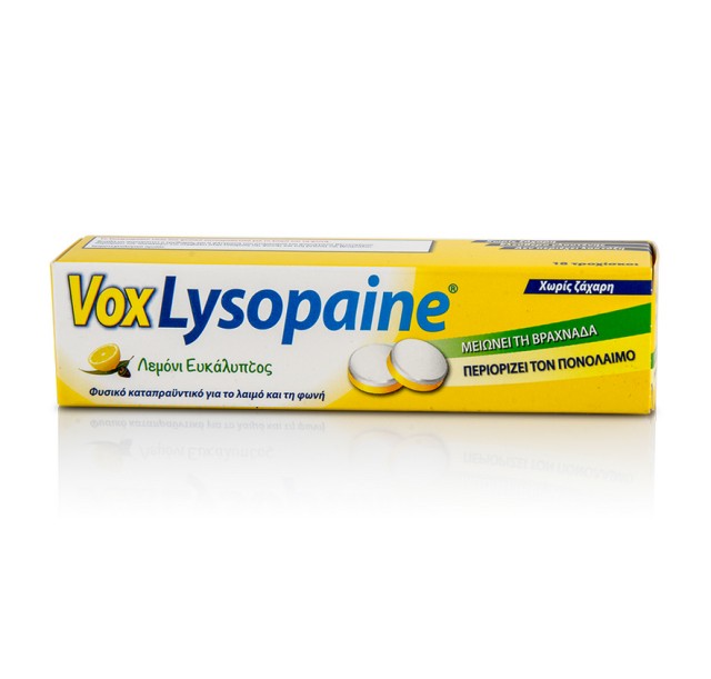 Vox Lysopaine με Γεύση Λεμόνι-Ευκάλυπτος 18τεμ