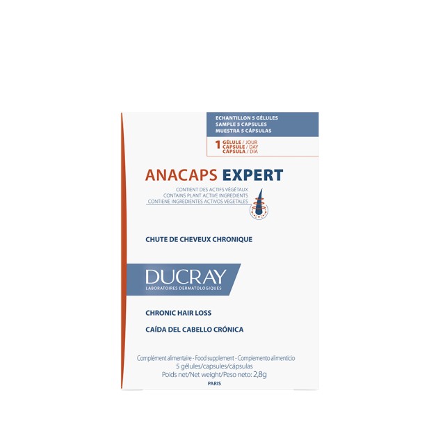 Ducray Anacaps Expert Συμπλήρωμα διατροφής κατά της τριχόπτωσης 30caps