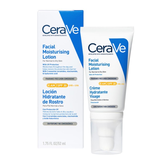 Cerave Facial Moisturising Lotion Ενυδατική Κρέμα Προσώπου με SPF 30 52ml