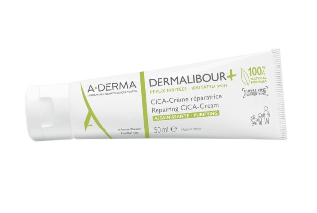 A-Derma Dermalibour+ Cica Εξυγιαντική Επανορθωτική Κρέμα 50ml