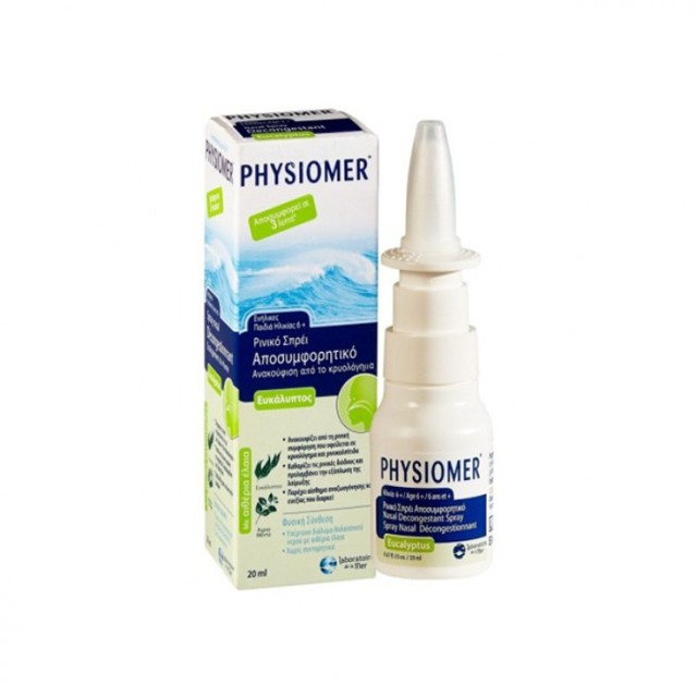 Physiomer Hypertonic Eucalyptus Spray 20ml