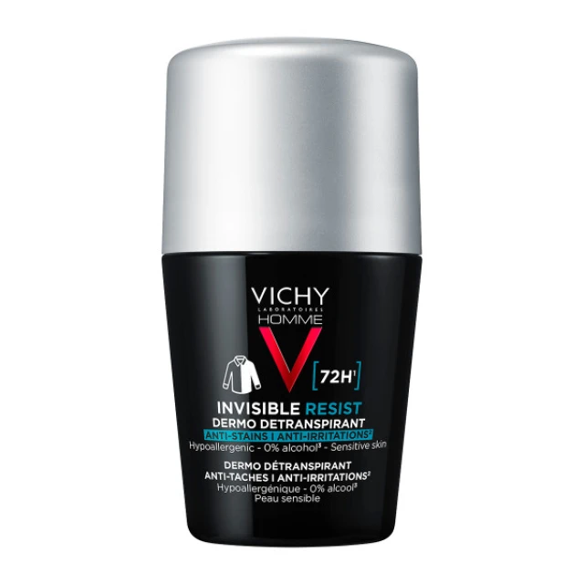 Vichy Homme Invisible Resist 72h 50ml