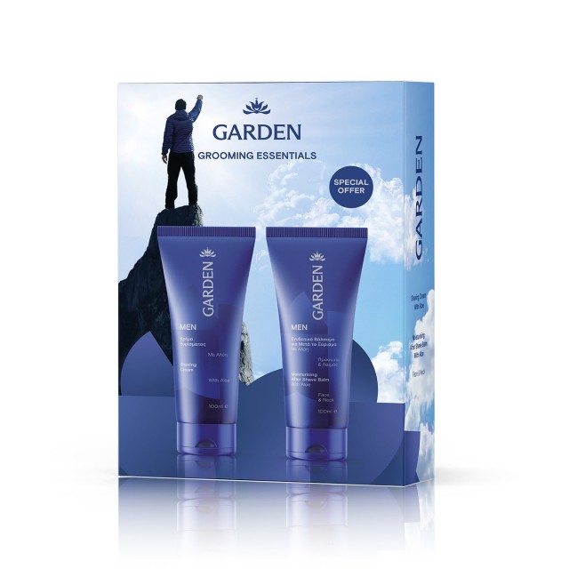 Garden Men Gift Box Grooming Essentials Κρέμα Ξυρίσματος 100ml & After Shave Balm 100ml