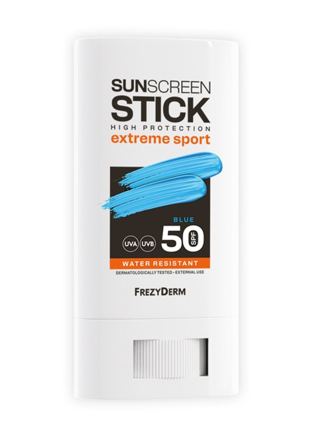 Frezyderm Sunscreen Stick Extreme Sport Blue SPF50 Αντηλιακό Stick 20ml