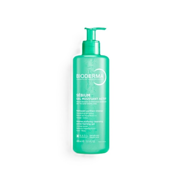 Bioderma Sebium Gel Moussant Actif 400ml