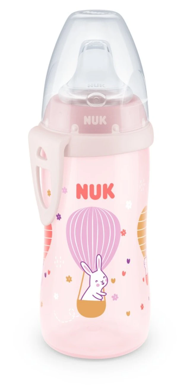 NUK First Choice Active Cup 12+ 300ml Ροζ