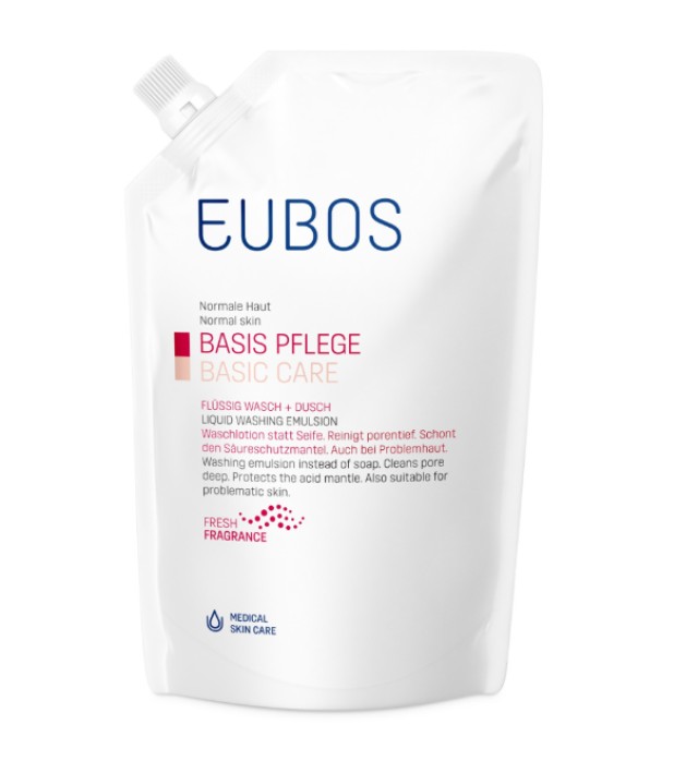 Eubos Liquid Washing Emulsion Refill Red 400ml