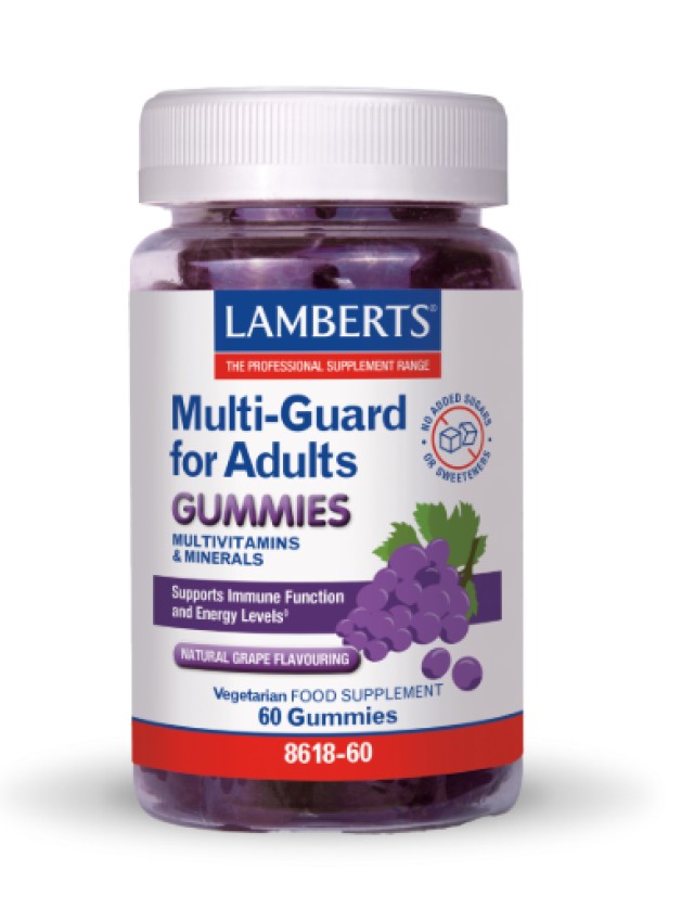 Lamberts Multi Guard for Adults 60 Ζελεδάκια