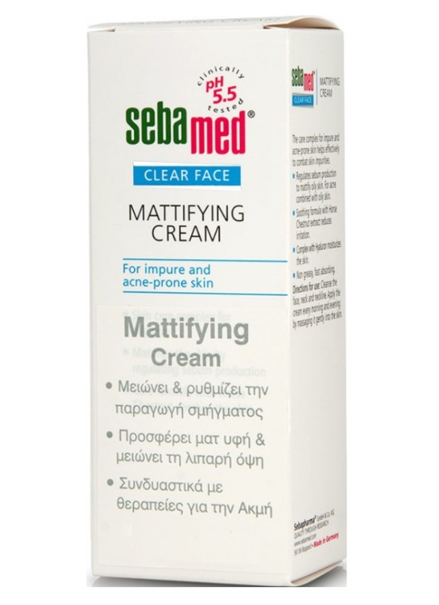 Sebamed Clear Face Mattifying Cream 50ml