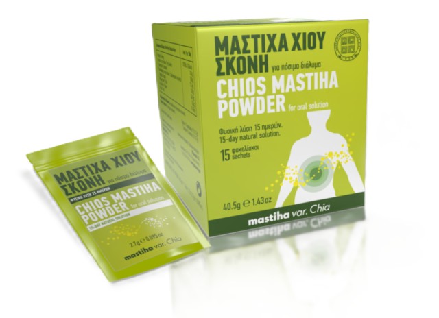 Mastiha Var. Chia Μαστίχα Χίου σε Σκόνη 15 Φακελάκια