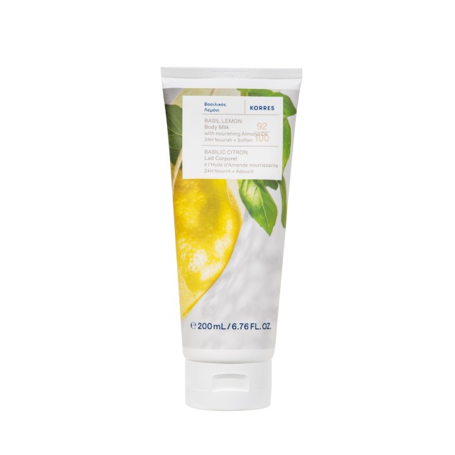 Korres Γαλάκτωμα Σώματος Βασιλικός-Λεμόνι 200ml