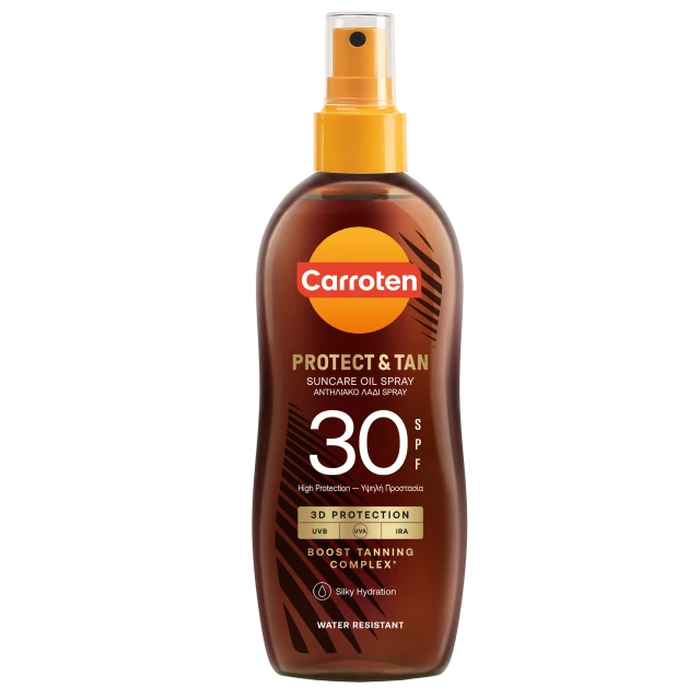 Carroten Protect&Tan Suncare Oil Spray SPF30 150ml