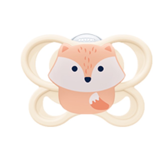 NUK Perfect Match Air Πιπίλα Σιλικόνης 0-6m Μπεζ