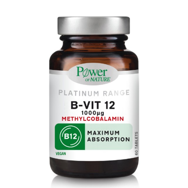 Power Health Platinum Range B-Vit 12 1000mg 60tabs
