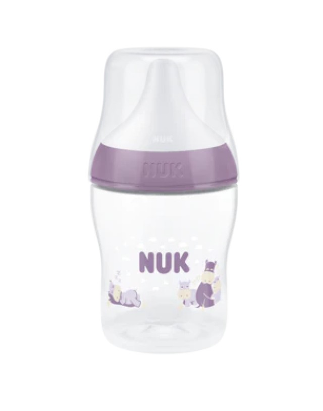 NUK Perfect Match Μπιμπερό 0+ 150ml Ιπποπόταμος