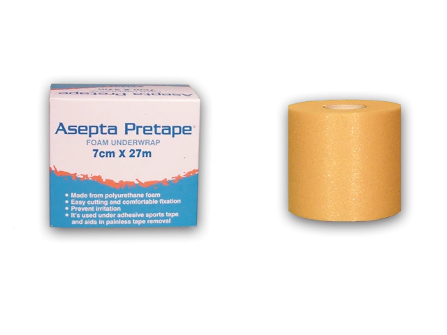 ASEPTA Αφρώδης Επίδεσμος Προστασίας (Αράχνη) 7cmx27m