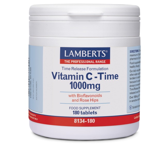 LAMBERTS Vitamin C Time Release 1000mg 180tabs