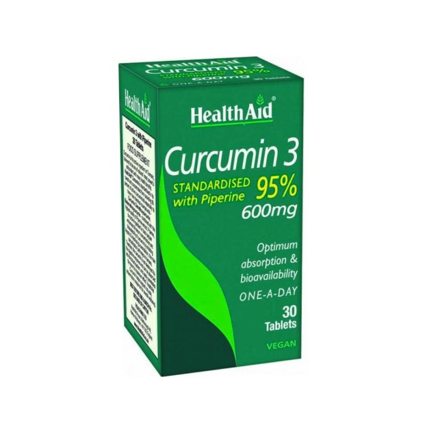 Health Aid Curcumin 600mg 30tabs