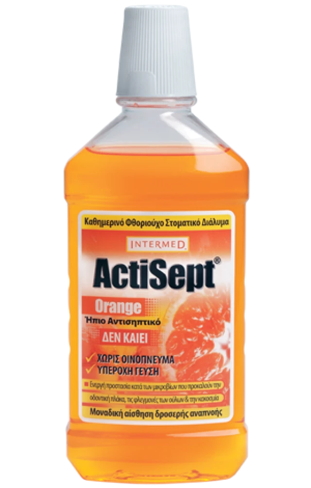 Intermed Actisept Mouthwash Orange 500ml