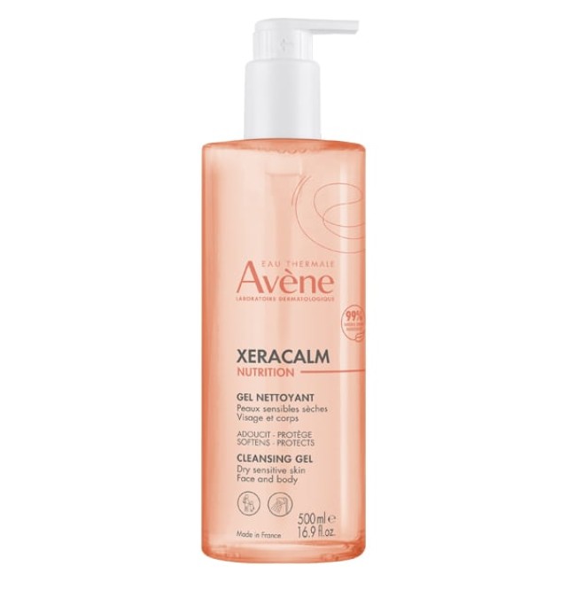 Avene Xeracalm Nutrition Gel Nettoyant 500ml