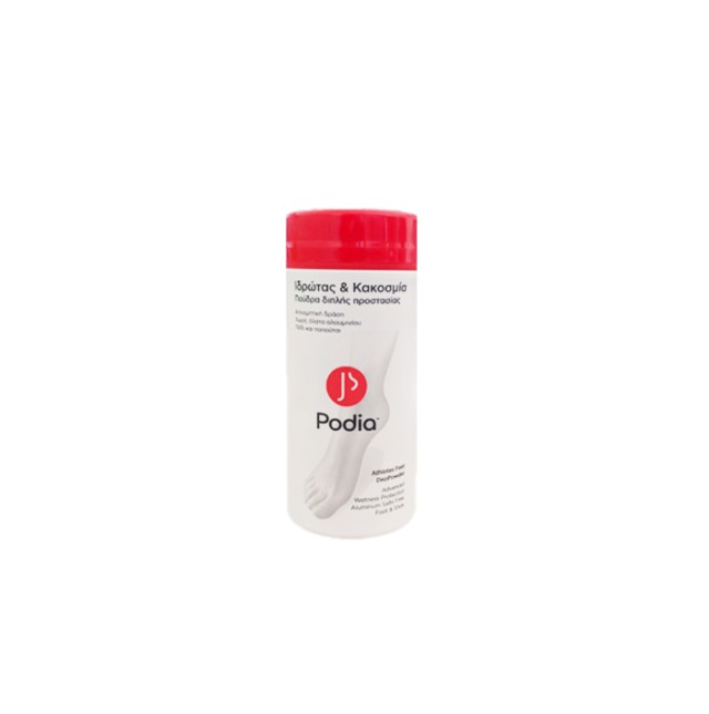 Podia Athlete s Foot Deopowder Πούδρα Διπλής Προστασίας από Ιδρώτα και Μύκητες 100gr