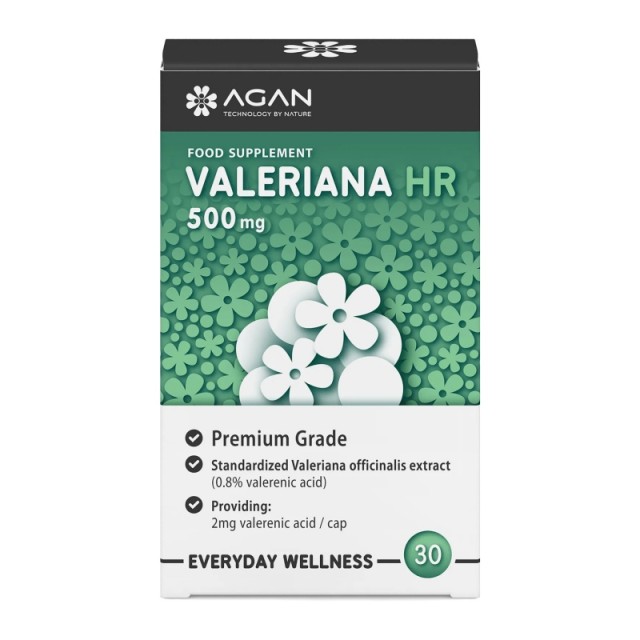 Agan Valeriana HR 500mg 30caps