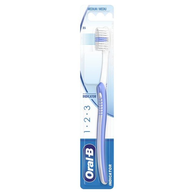 Oral-B Indicator Οδοντόβουρτσα Medium 35 Μωβ