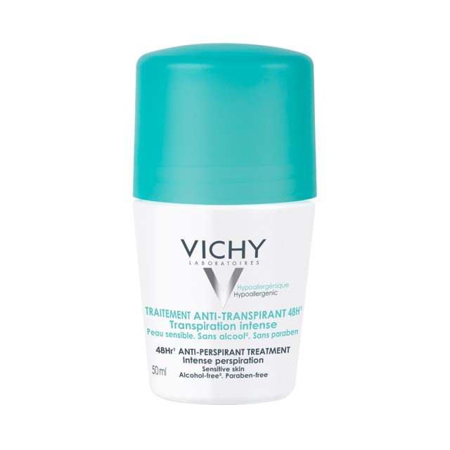 Vichy Deodorant 48h Intensive Anti-perspirant Roll-On Αποσμητική Φροντίδα 50ML