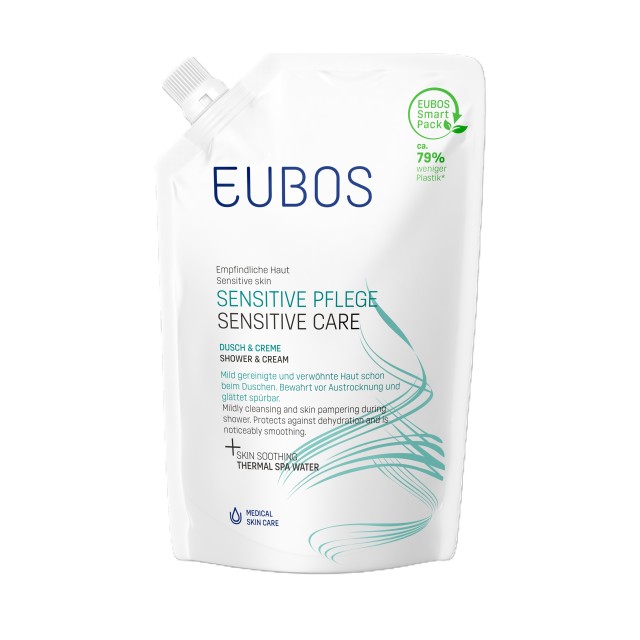 Eubos Sensitive Shower & Cream Refill 400ml