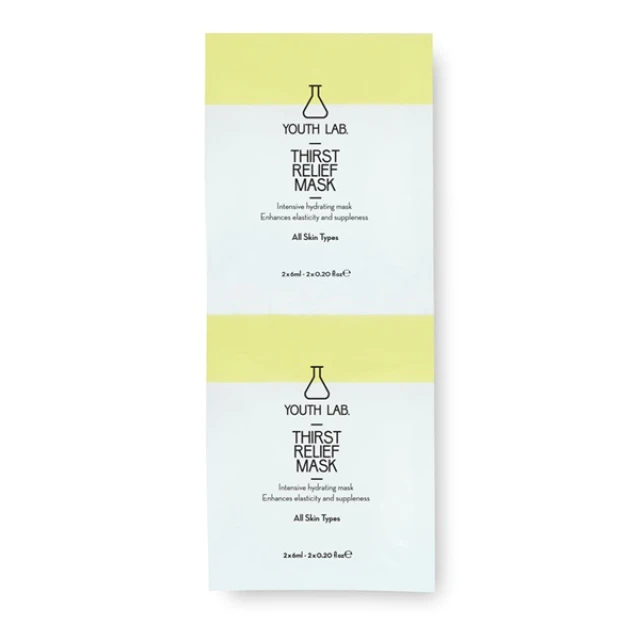 Youth Lab Thirst Relief Mask for All Skin Types 2x6ml