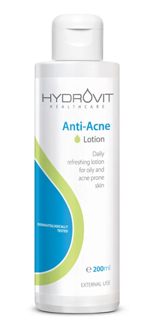 Hydrovit Anti-Acne Lotion Λοσιόν κατά της Ακμής 200ml