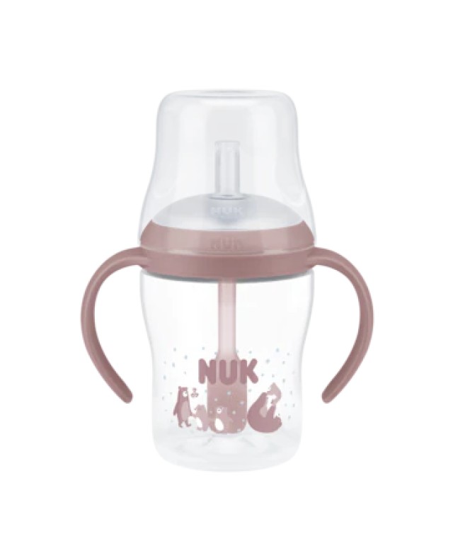 Nuk Perfect Match Training Cup με Καλαμάκι 8m+ 150ml Αρκούδα