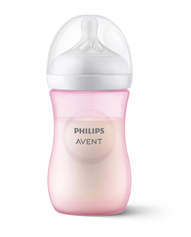 Philips Avent Natural Response Μπιμπερό Πλαστικό 1m+ 260ml Ροζ