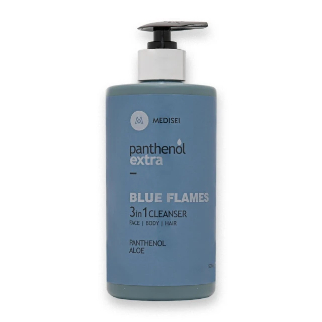 Panthenol Extra Blue Flames 3in1 Cleanser 500ml