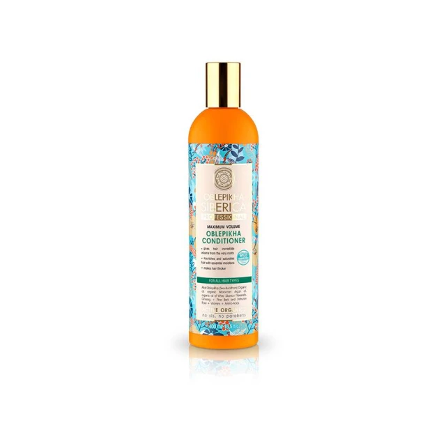 Natura Siberica Oblepikha Μαλακτικό Μαλλιών για Όγκο 400ml