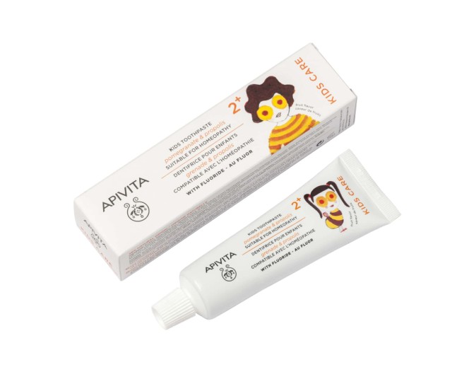 Apivita Οδοντόκρεμα Kids 2+ με Ρόδι & Πρόπολη 50ML