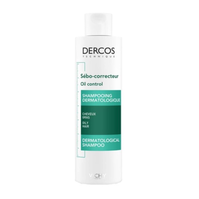 Vichy Dercos Σαμπουάν για Ρύθμιση της Λιπαρότητας 200ml