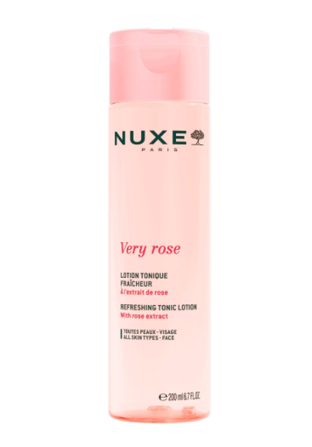 Nuxe Very Rose Refreshing Tonic Lotion Τονωτική Λοσιόν Προσώπου 200ml