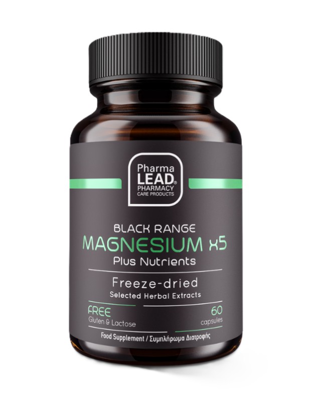 Pharmalead Black Range Magnesium x5 Plus Nutrients 60caps