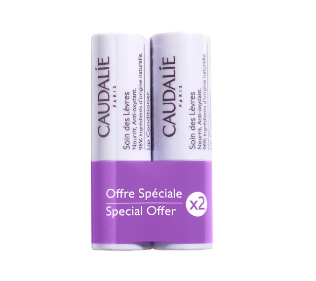 Caudalie Lip Conditioner 2x4,5gr Secial Offer