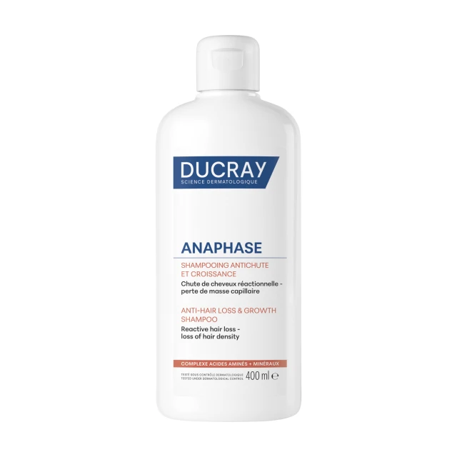 Ducray Anaphase Shampoo Σαμπουάν Ανάπτυξης των Μαλλιών & κατά της Τριχόπτωσης 400ml