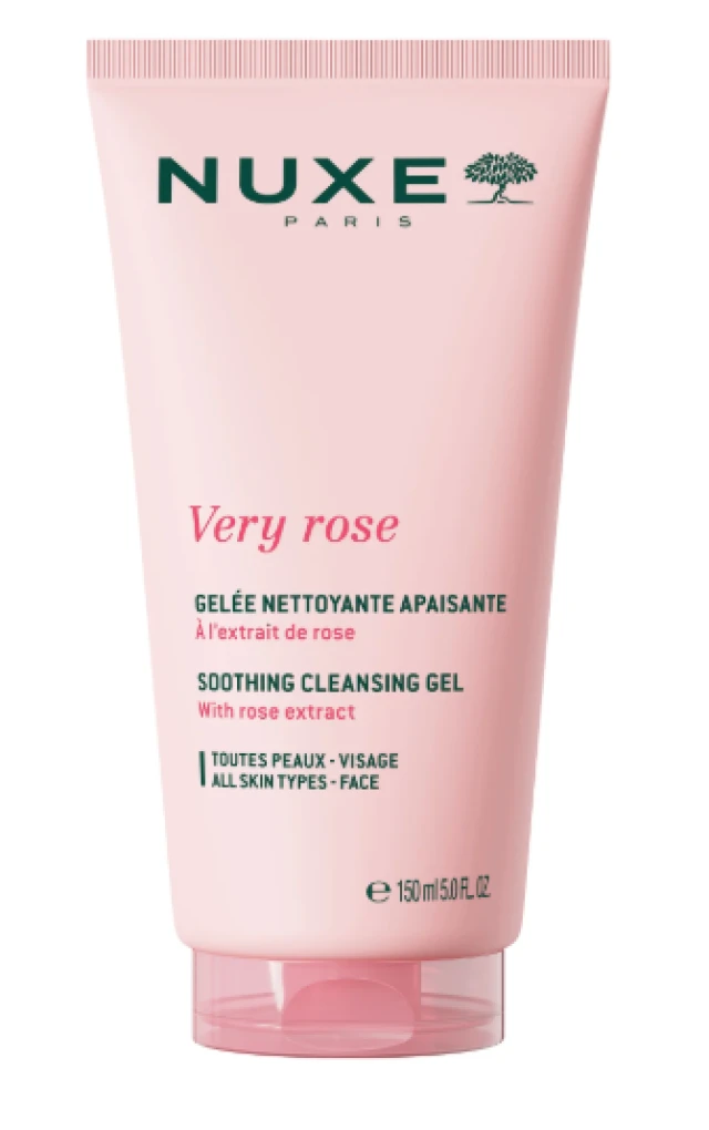 Nuxe Very Rose Soothing Cleansing Gel Καθαρισμού Προσώπου 150ml