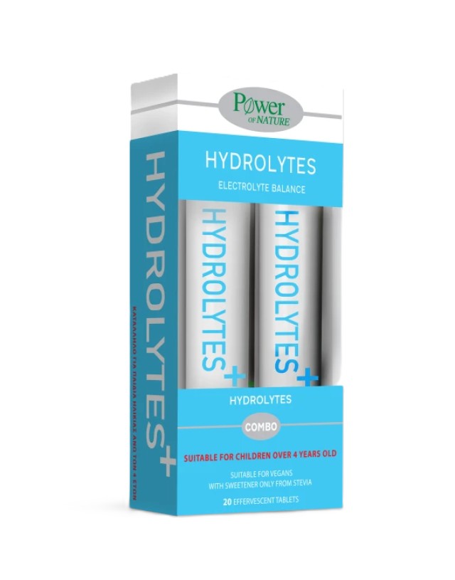 Power Health Hydrolytes 2x20 Αναβράζοντα Δισκία