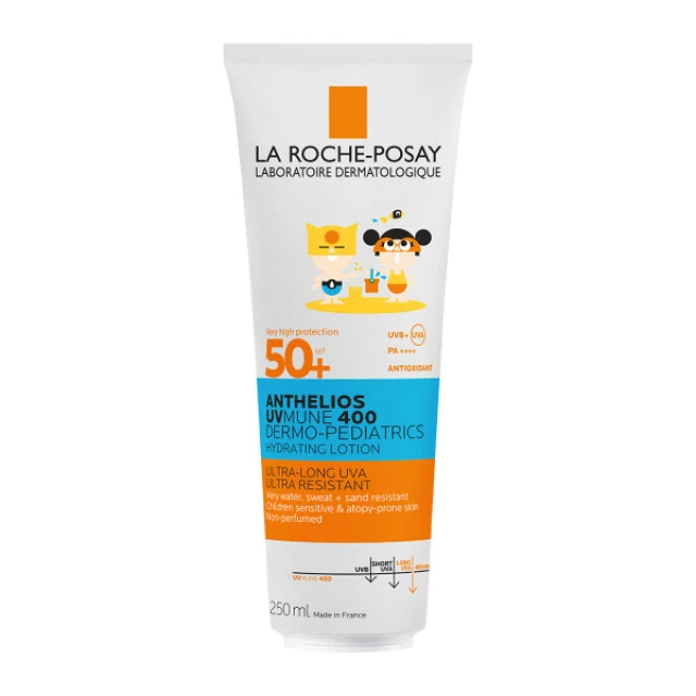 La Roche Posay Anthelios UVMUNE 400 Dermo-Pediatrics Ενυδατικό Αντηλιακό Γαλάκτωμα SPF50+ 250ml