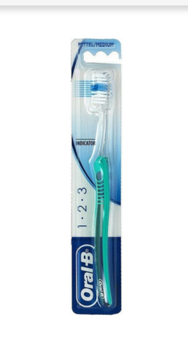 Oral-B Indicator Οδοντόβουρτσα Medium 40 Πράσινη